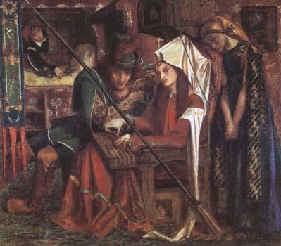 Dante Gabriel Rossetti The Tune of Seven Towers (mk28) China oil painting art